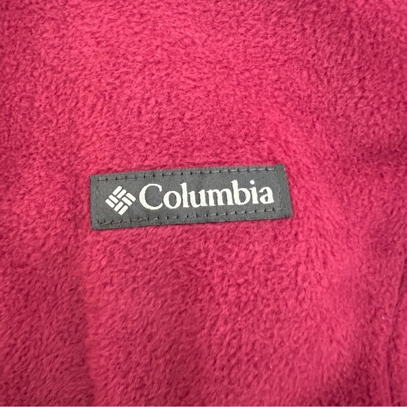 Columbia Benton Springs Fuchsia Pink Fleece Full Zip Jacket NWT - Picture 2 of 10